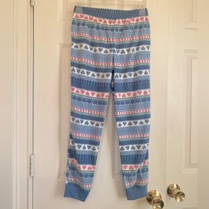 NWT Microfleece Pajama Joggers for Girls size Large 10/12